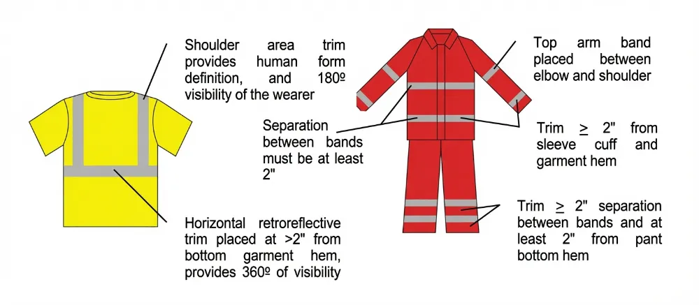 2. Check ANSI High-Vis Labels Against the Garment in Front of You