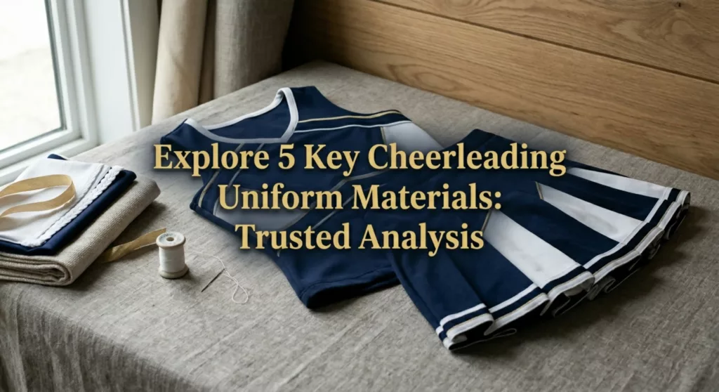 5 Cheerleading Uniform Materials