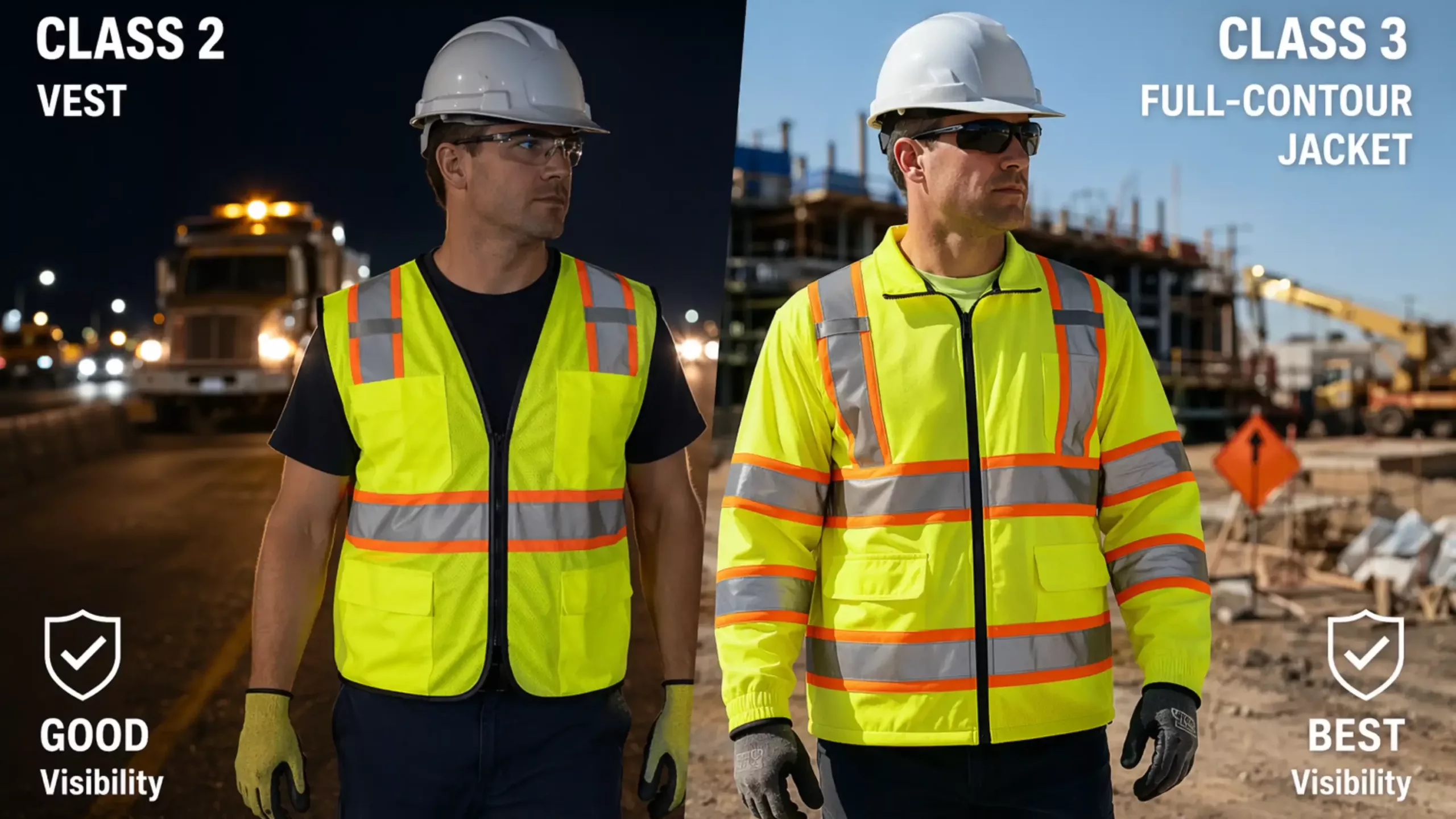 ANSI Class 2 vs Class 3 Safety Vests