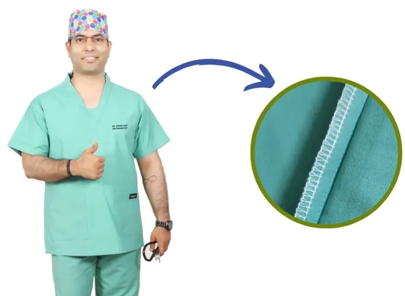 Manufacturing medical scrubs: seam engineering on Juki sewing machines for high-stress construction