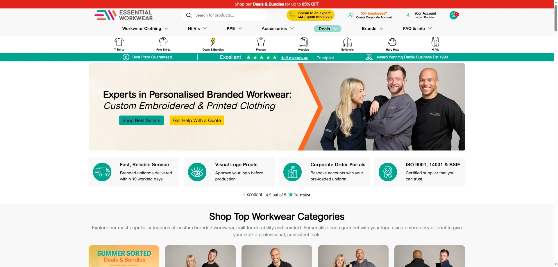Essential Workwear catalog workwear