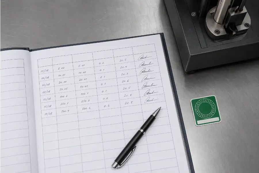 Finalize the Configuration and Log the Calibration