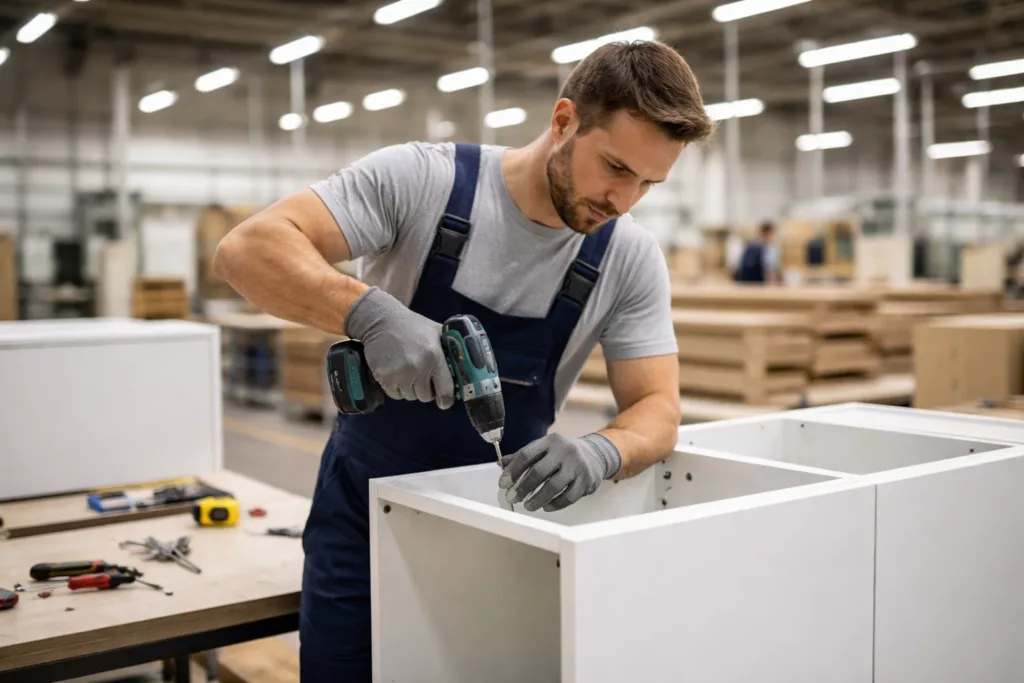 Fine Joinery, Cabinet Assembly, and QC