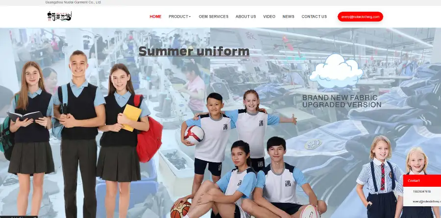 Guangzhou Nolai Garment Co., Ltd