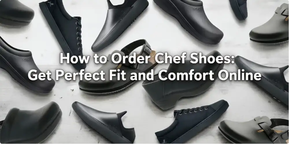 How to Order Chef Shoes Get Perfect Fit and Comfort Online