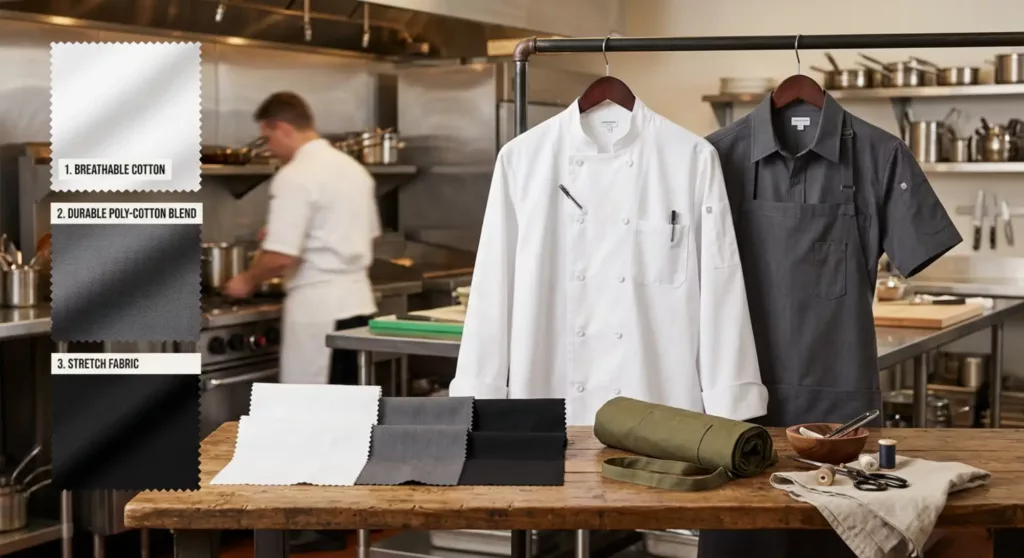 Key Benefits & Value of The Best Fabric for Restaurant Uniforms