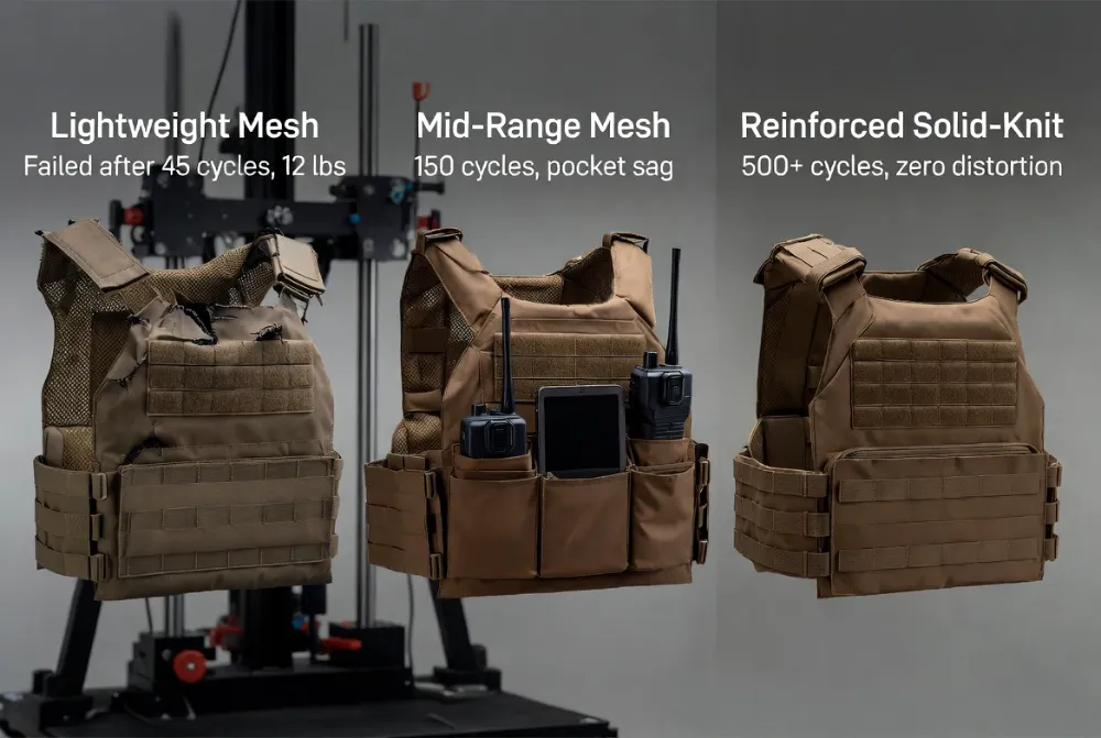 Load-Bearing Stress Test Summary from QC
