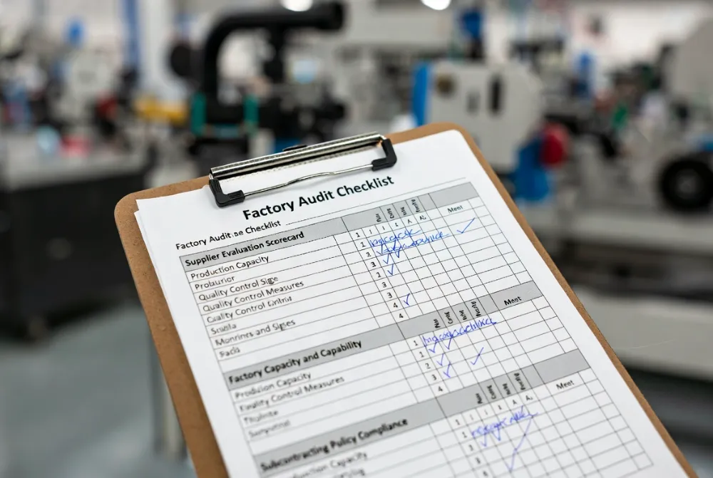 Run a Structured Factory Audit