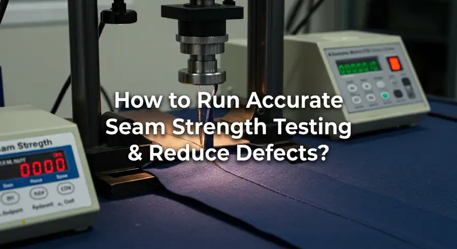 Seam Strength Testing