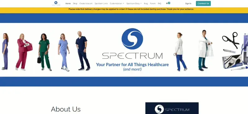 Spectrum Uniforms