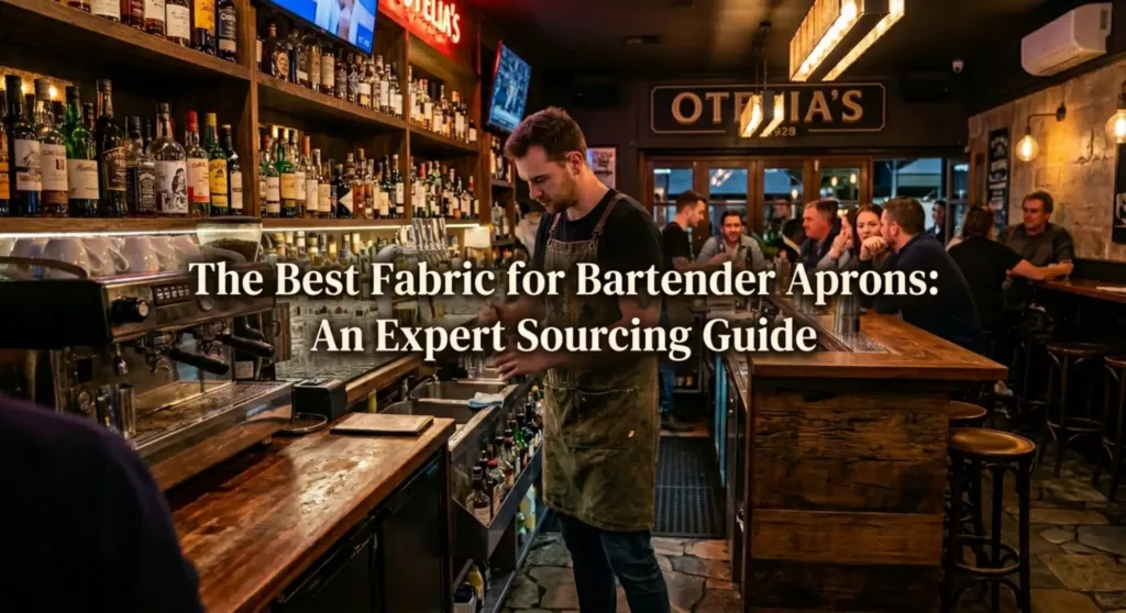 The Best Fabric for Bartender Aprons 1