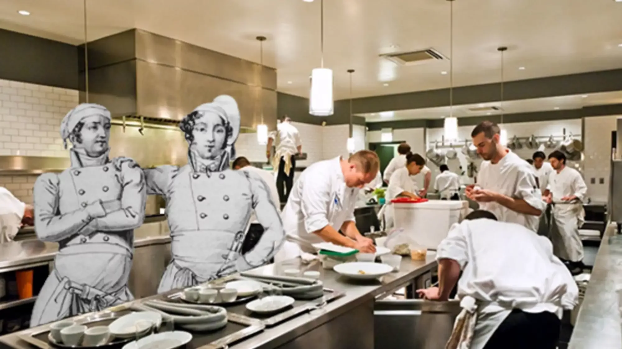 The Mechanical Evolution of the Chef Uniform
