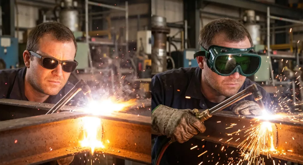 Welding Eye Protection for Arc, Torch, and High-Radiation Tasks