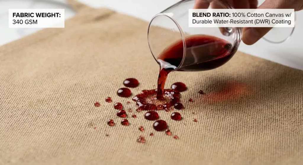 What is bartender apron fabric