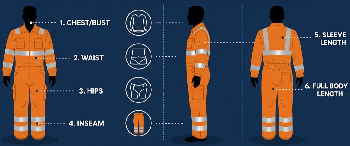 Why Coverall Size Chart Drives Operational ROI