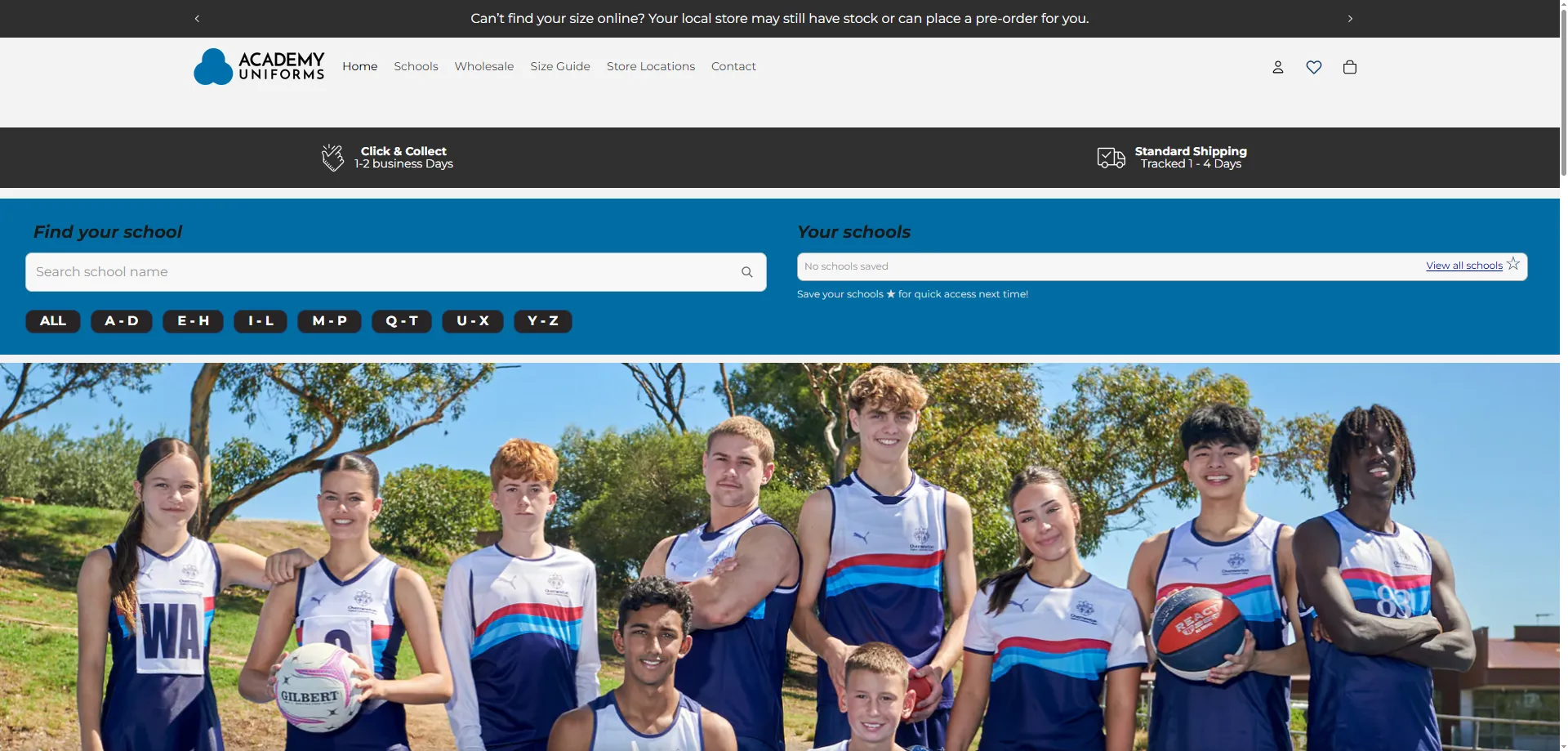 Academy Uniforms