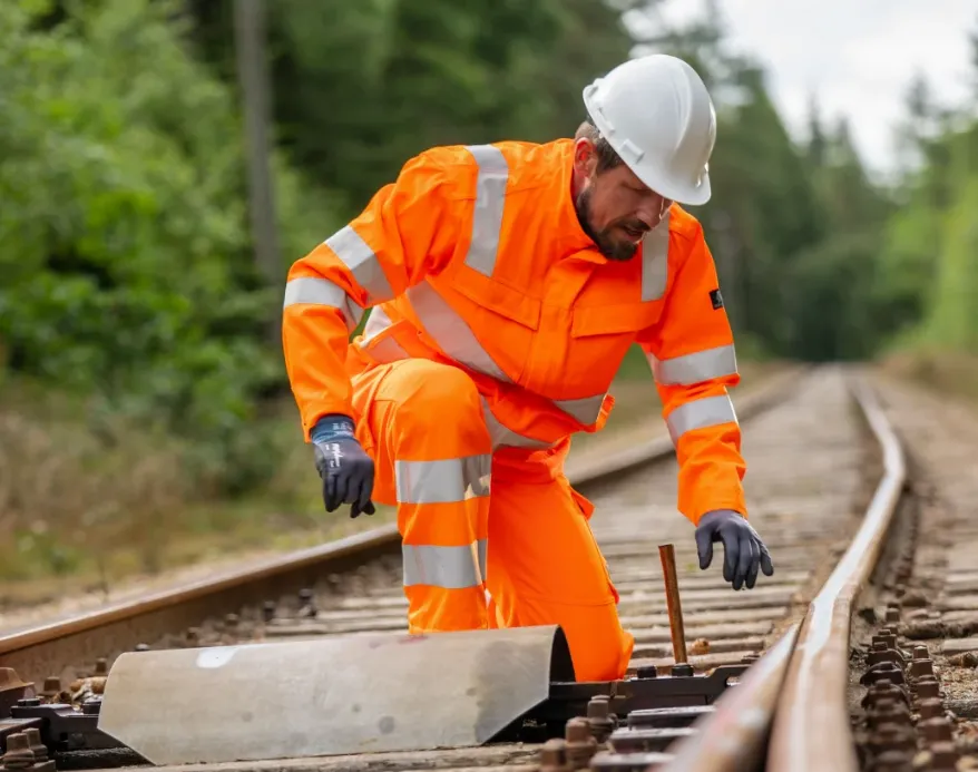 Construction workwear hazard matrix by job role