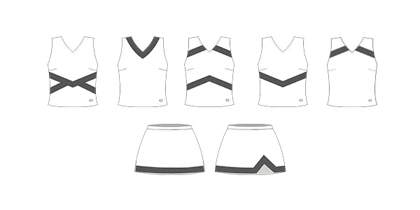 Tech Pack Development — Cheerleading Uniform Manufacturing Service