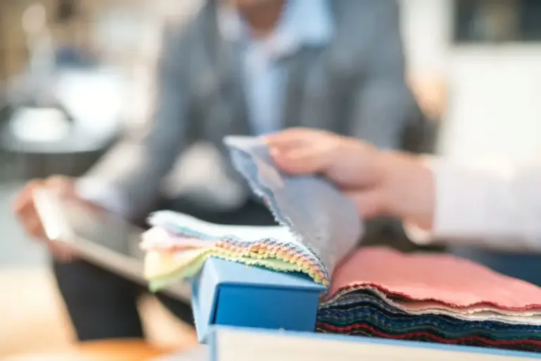 Fabric sourcing and inspection at LantaoWork