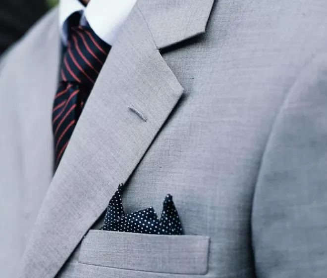 Collar Styles — custom hospitality uniform detail close-up