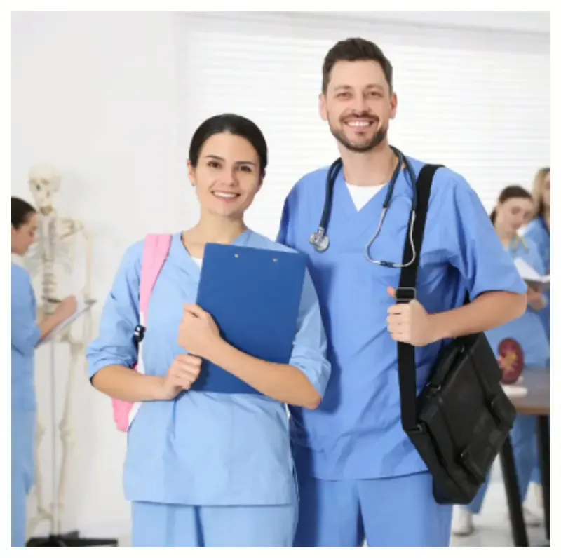 Medical uniform customer case — nurse uniforms