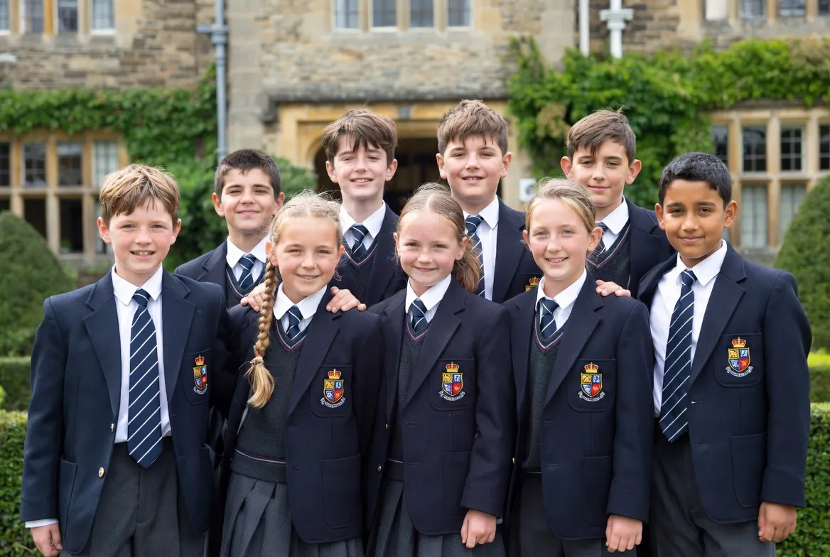 Independent School rebrand — crest digitisation and full uniform refresh