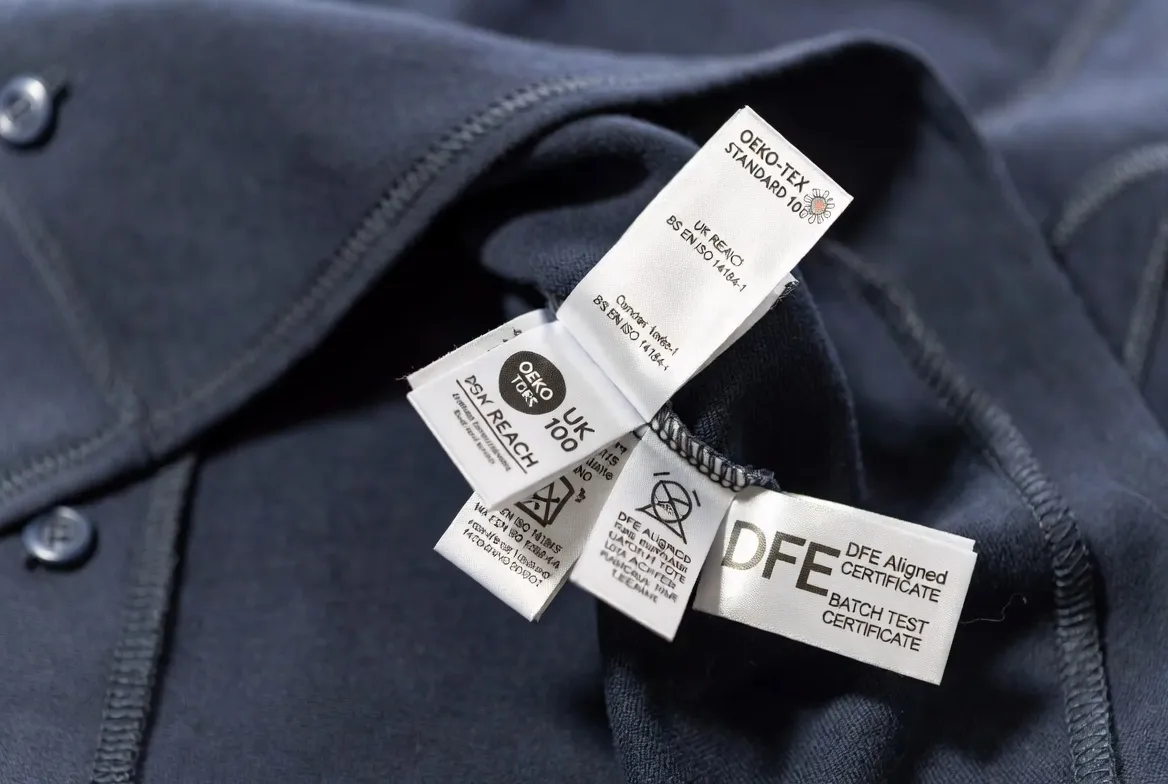 Oeko-Tex Standard 100 and UK REACH chemical safety testing