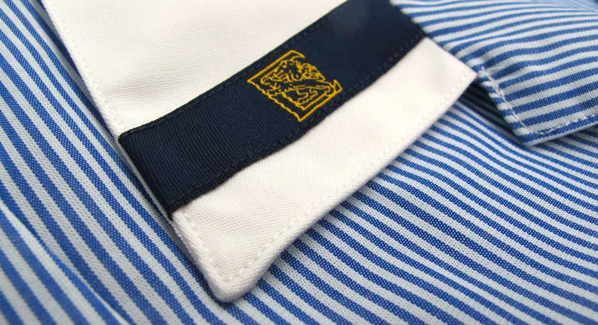 Embroidery — school uniform logo branding