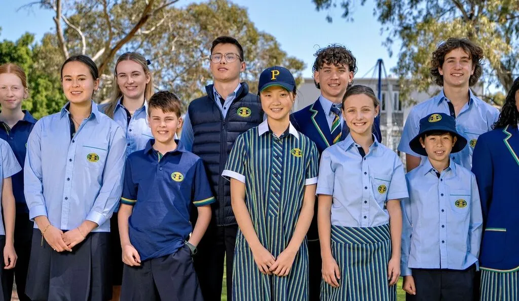 School children in uniforms — factory-direct school uniform manufacturing