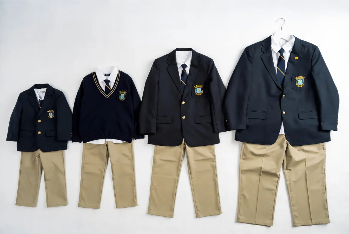 Size inclusivity comparison chart — Toddler through Husky/Plus sizing with consistent grade rules across all age bands