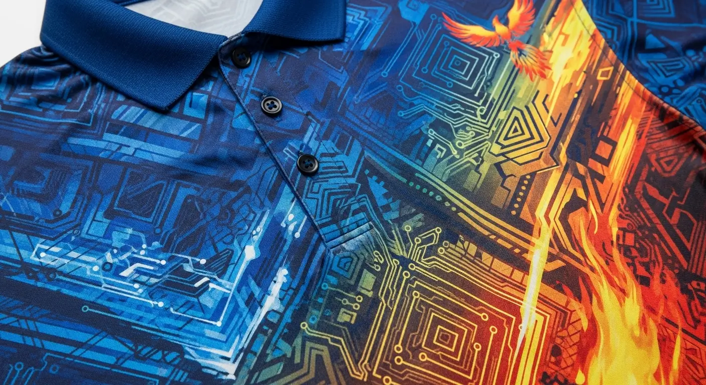 Custom dye-sublimated uniform showcase