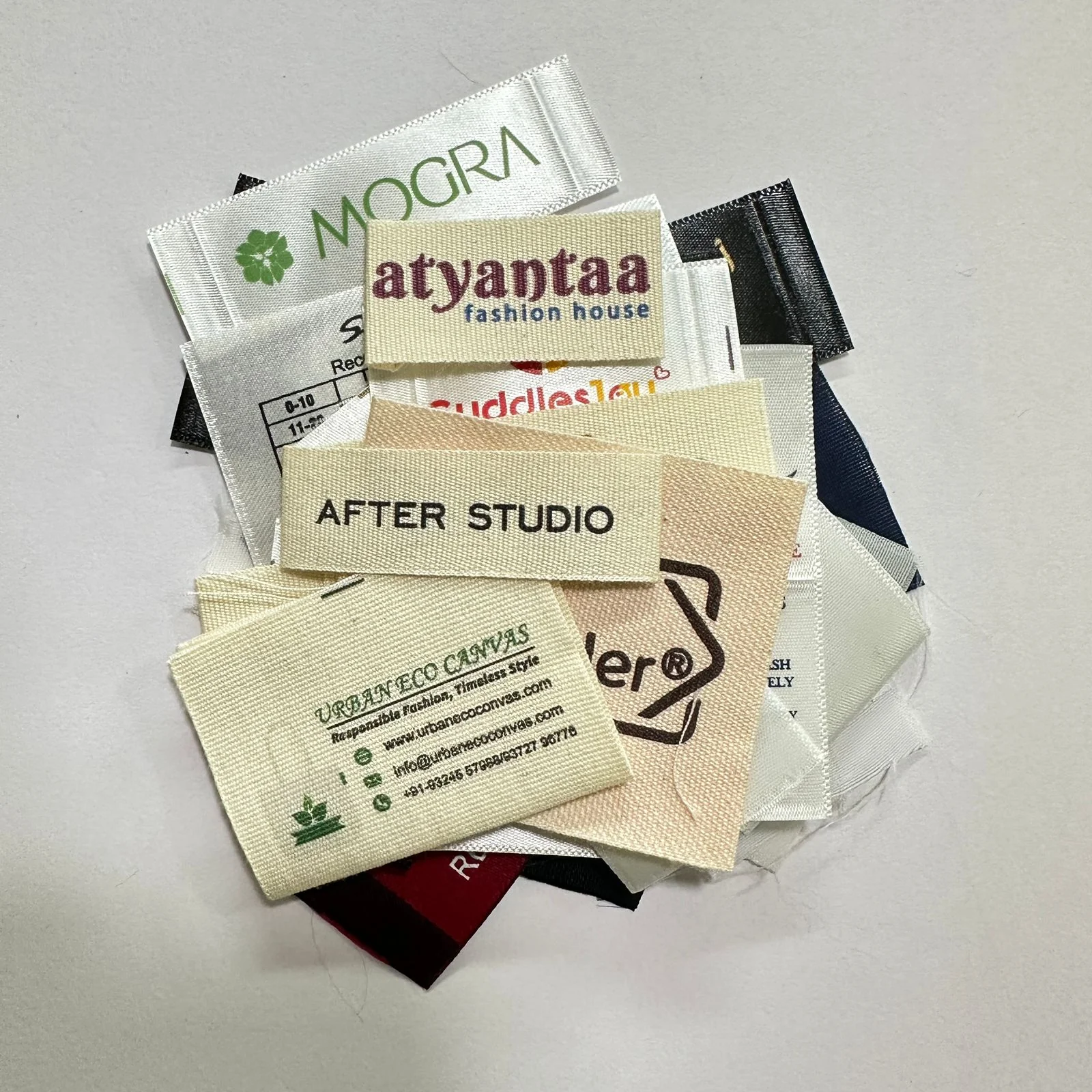 Custom labels and branding on private label workwear