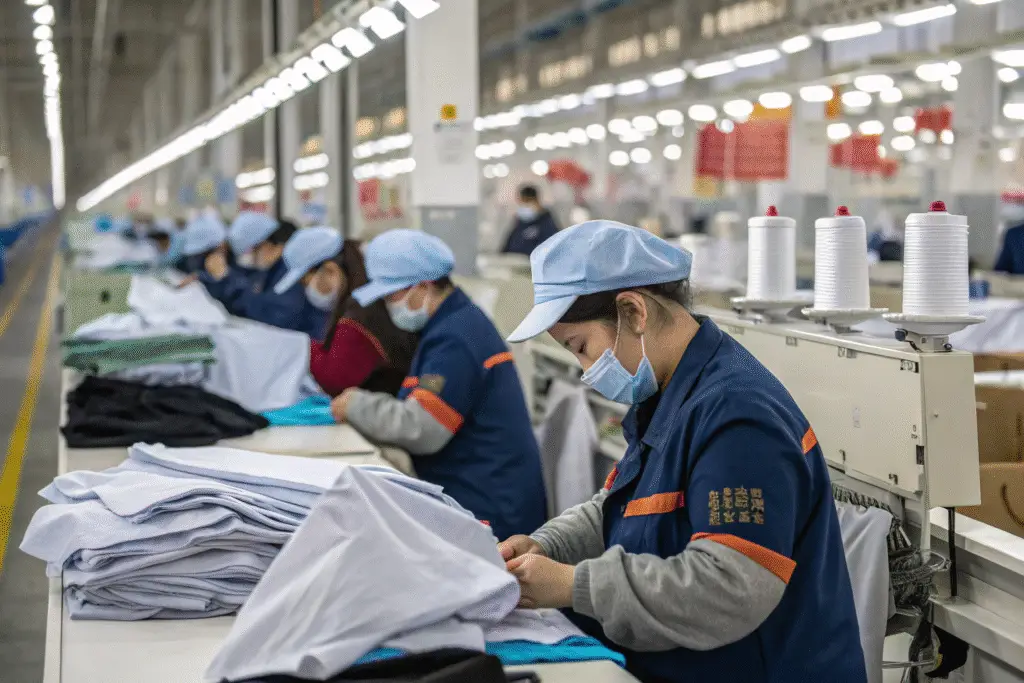 Small batch production with flexible manufacturing line setup