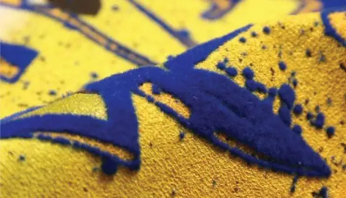 Flock Screen Printing screen printing technique demonstration