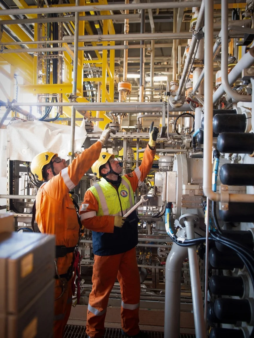 Oil & Gas worksite hazard scenario