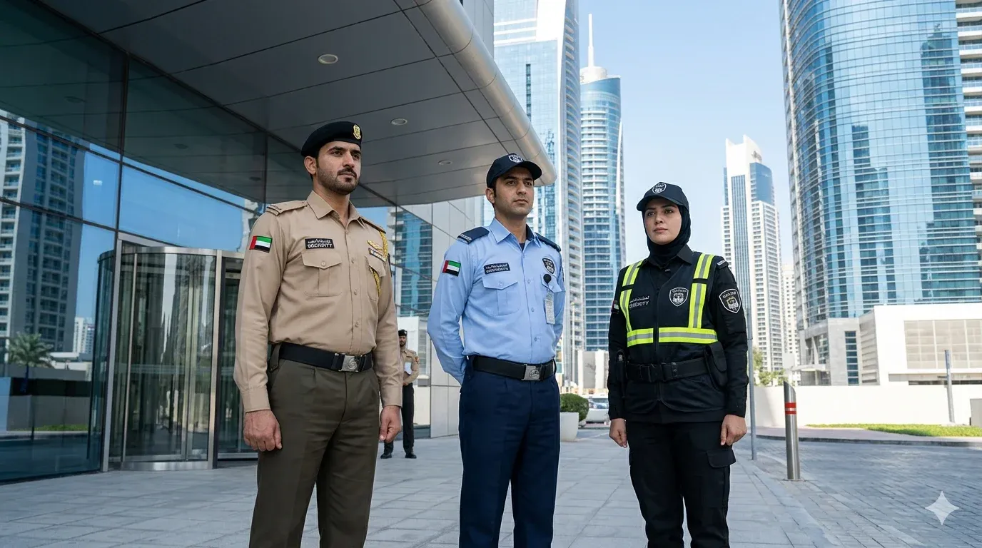 Security uniform on patrol — tactical duty wear by LantaoWork