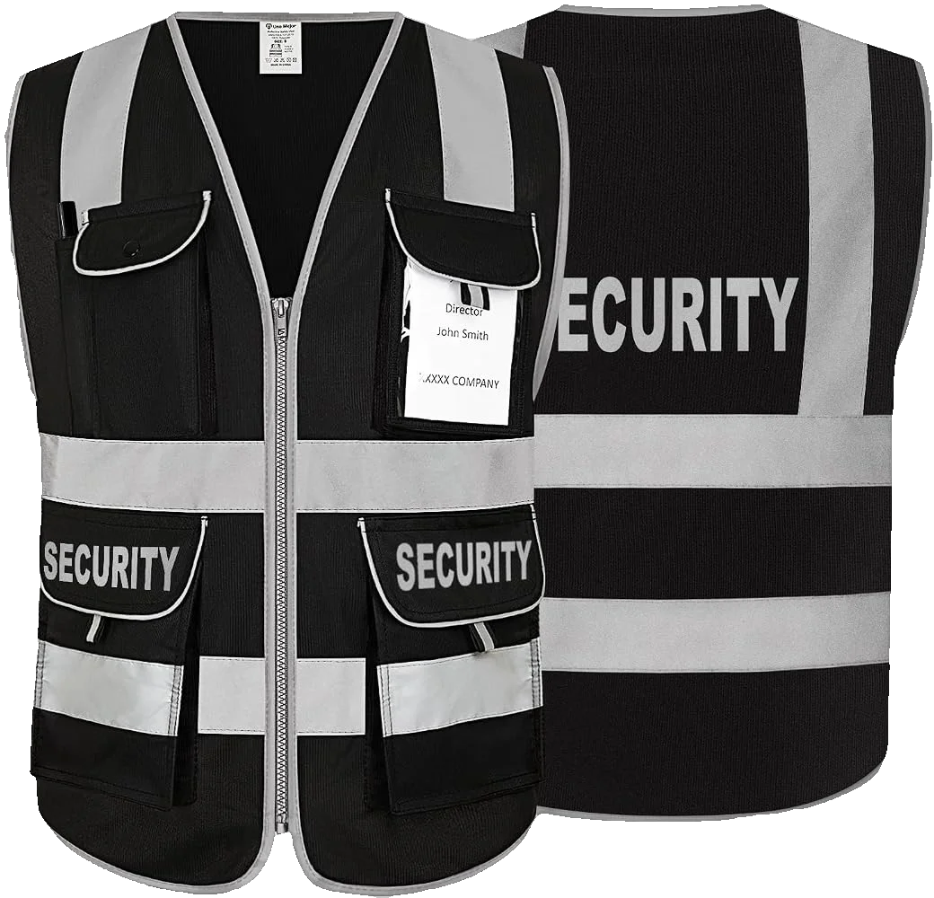 Patrol Workwear — Softshell / hardshell + reflective duty vest