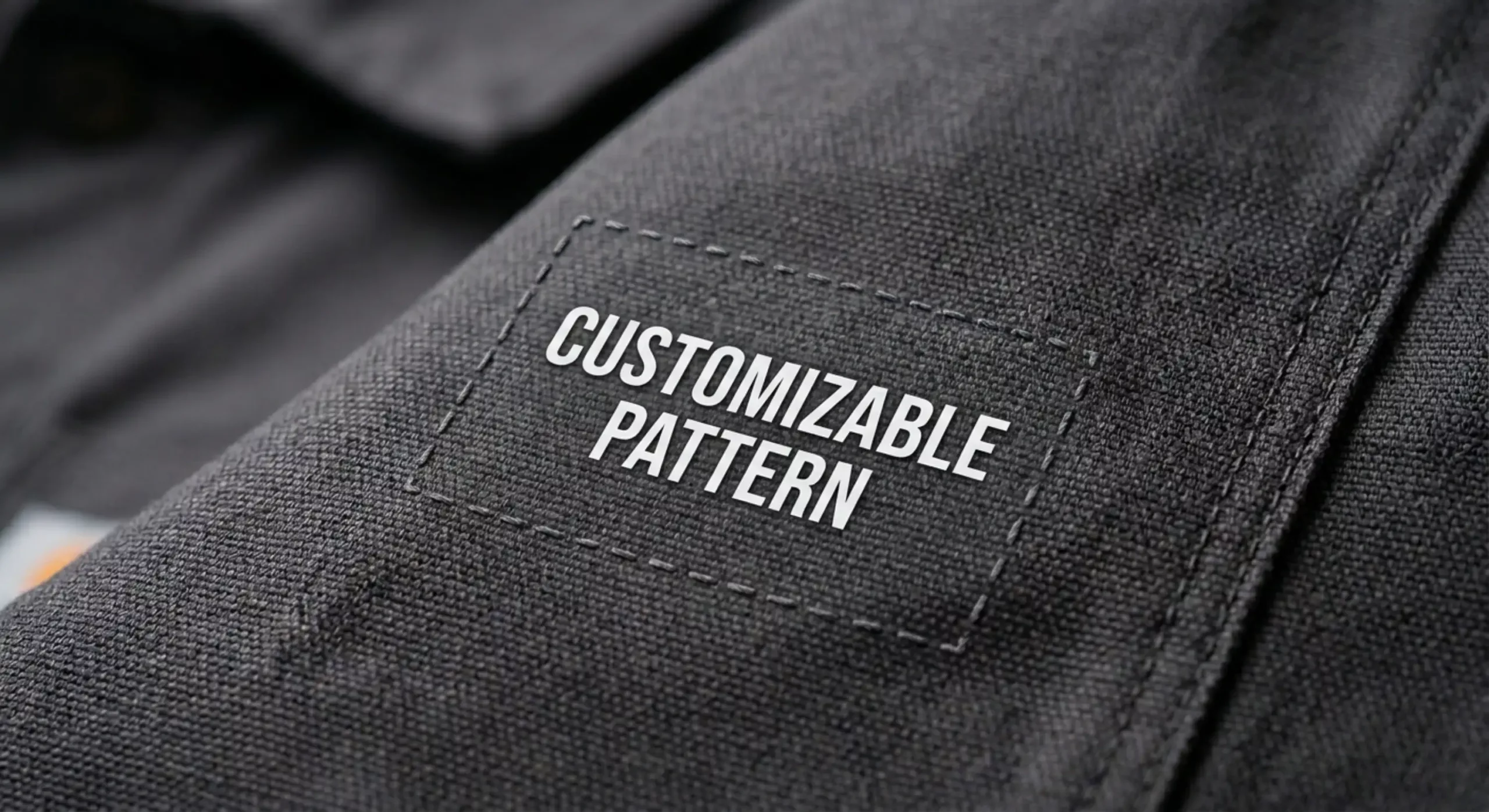 DTF printed custom workwear with vibrant full-color design