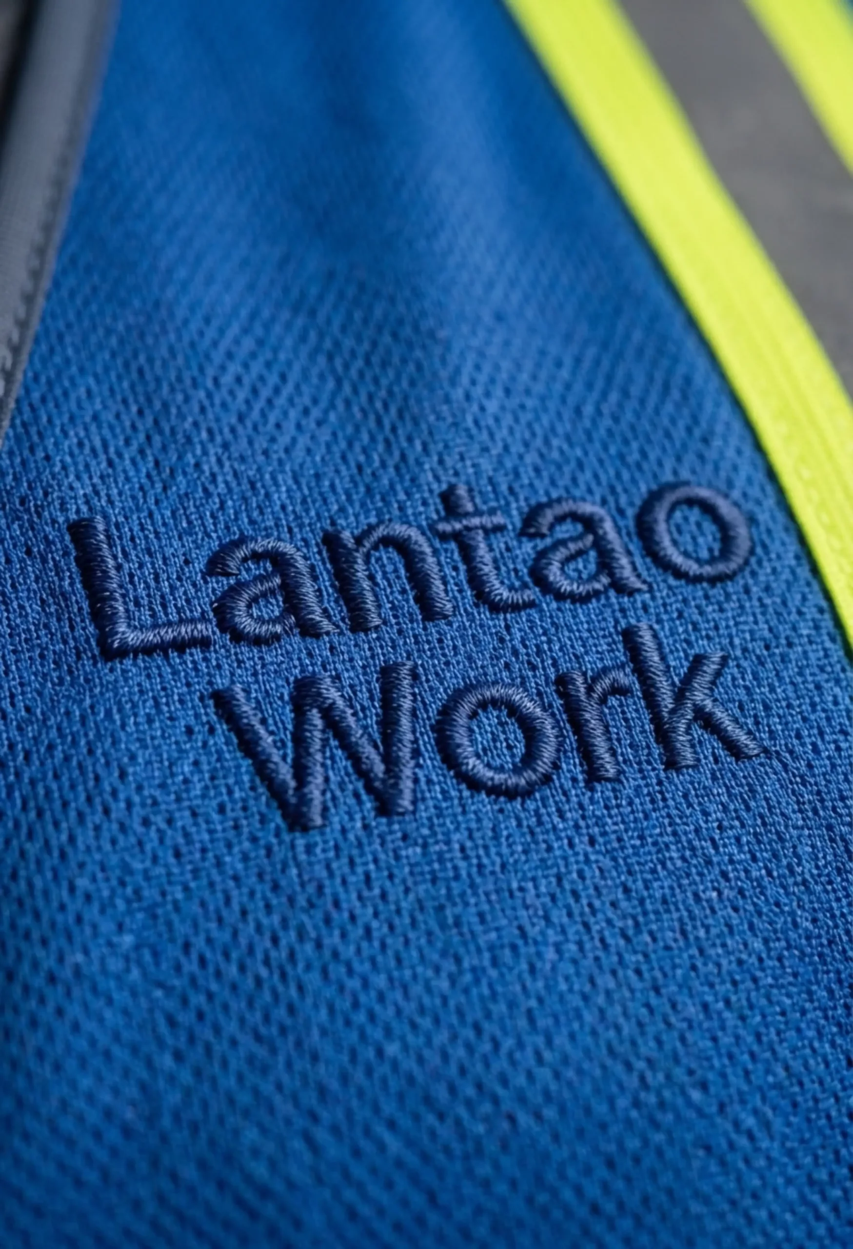 Custom workwear with professional embroidery branding