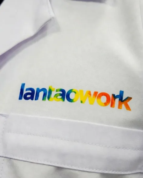 Dye sublimation custom workwear with all-over print design
